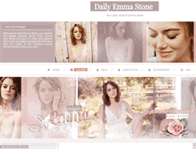 Tablet Screenshot of emma-stone.us