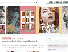 Tablet Screenshot of emma-stone.com